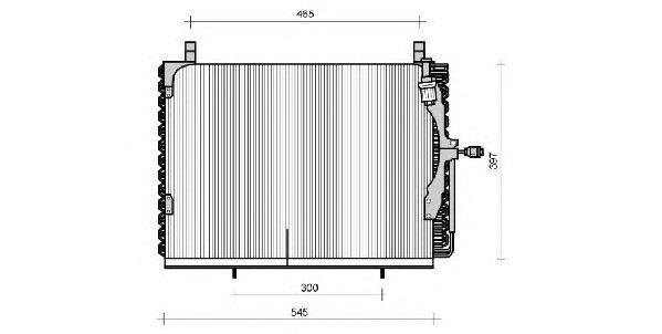 Condensator, airconditioning QCN111