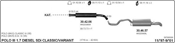 Exhaust System 587000309
