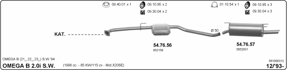 Exhaust System 561000312