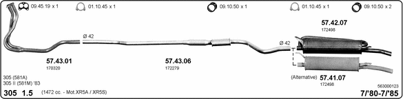 Exhaust System 563000123