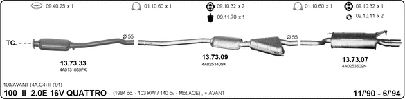 Exhaust System 504000158