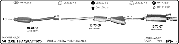 Exhaust System 504000159