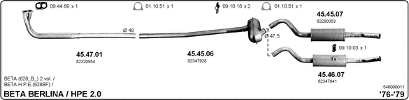 Exhaust System 546000011