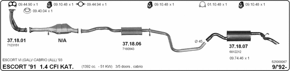 Exhaust System 525000067