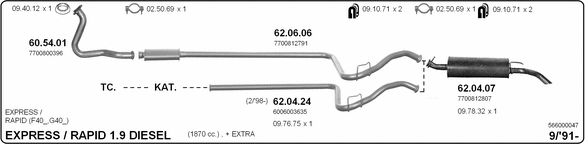 Exhaust System 566000047