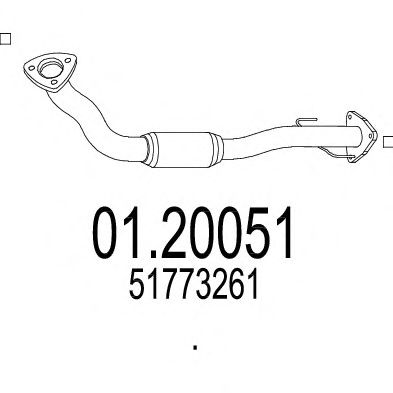 Exhaust Pipe 01.20051