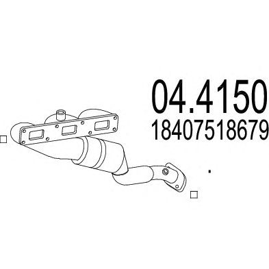 Catalytic Converter 04.4150