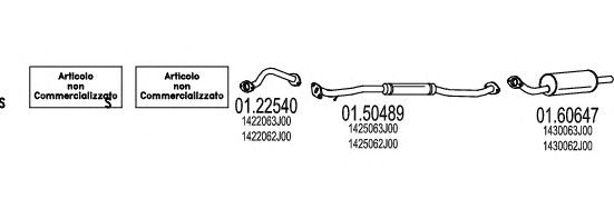 Exhaust System C350053004907
