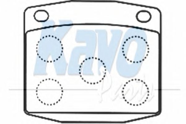 Brake Pad Set, disc brake BP-6586