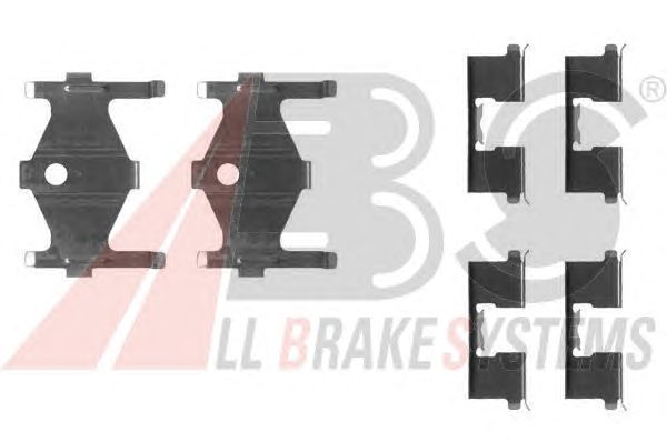 Accessory Kit, disc brake pads 1185Q