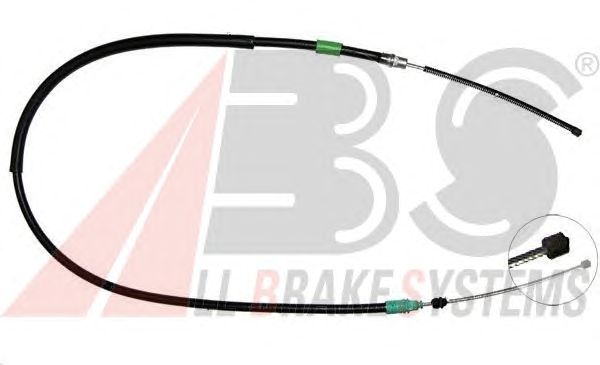 Cable, parking brake K16897