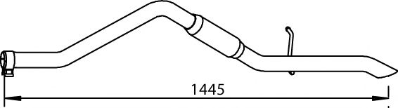 Exhaust Pipe 32522