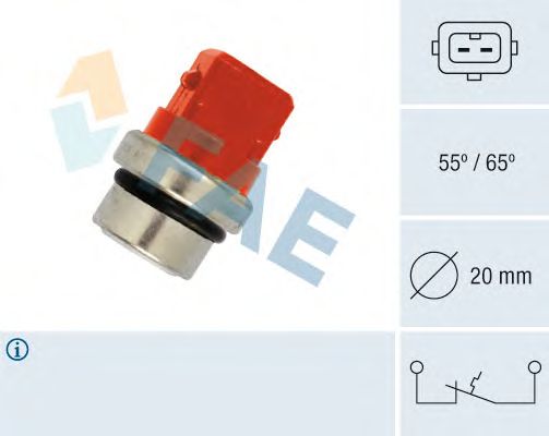 Temperature Switch, coolant warning lamp 35320