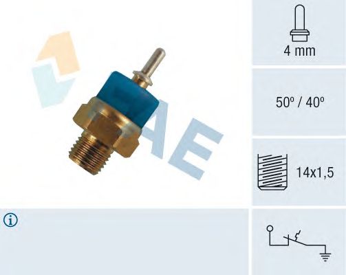Temperature Switch, coolant warning lamp 35760