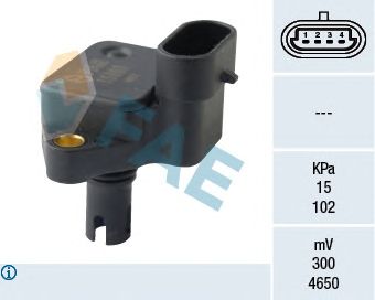Sensor, intake manifold pressure 15063