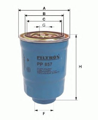 Fuel filter PP852