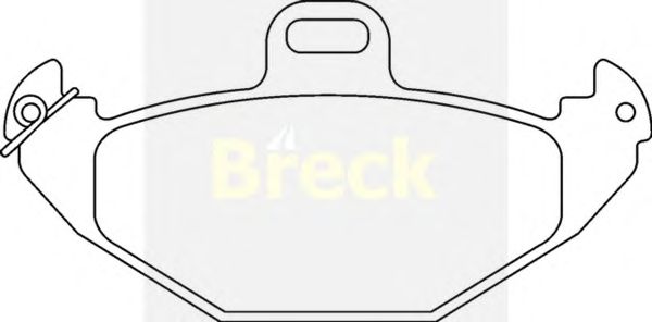 Brake Pad Set, disc brake 21965 00