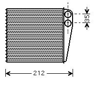 Heat Exchanger, interior heating 219M54