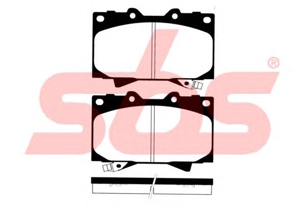 Brake Pad Set, disc brake 1501224548