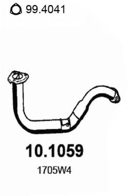 Exhaust Pipe 10.1059