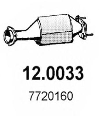 Catalytic Converter 12.0033