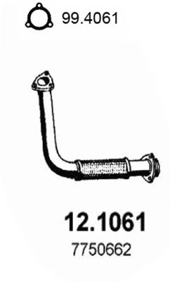 Exhaust Pipe 12.1061