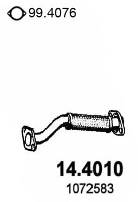 Exhaust Pipe 14.4010