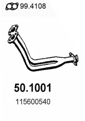 Exhaust Pipe 50.1001