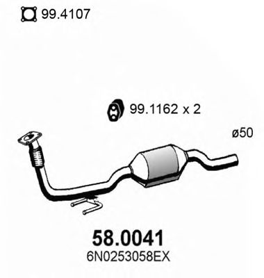 Katalizatör 58.0041