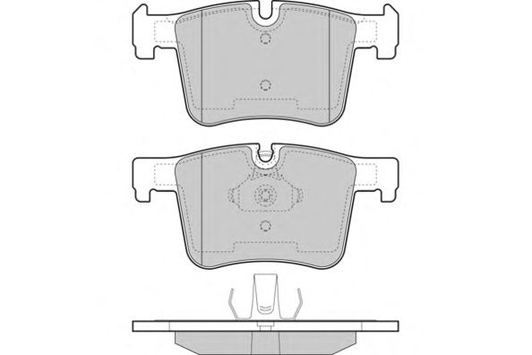 Brake Pad Set, disc brake 12-1453