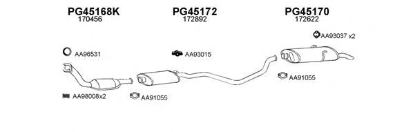 Exhaust System 450115