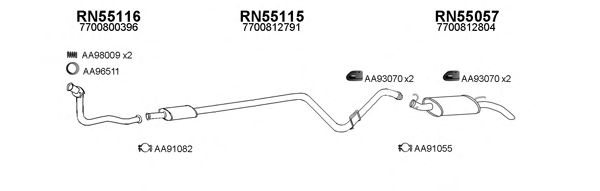 Exhaust System 550395
