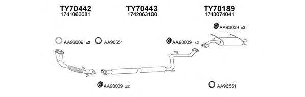 Exhaust System 700008