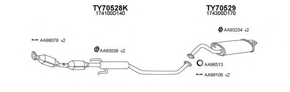 Exhaust System 700102
