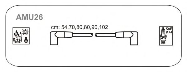 Ignition Cable Kit AMU26