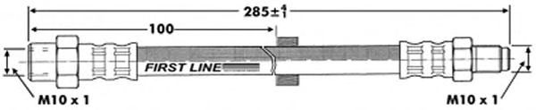 Tubo flexível de travão FBH6874