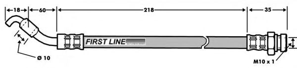 Tubo flexible de frenos FBH7488