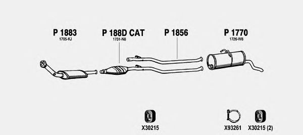 Exhaust System CI506