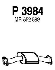 Panela de escape dianteira P3984