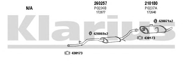 Exhaust System 630243E
