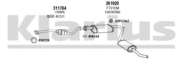 Exhaust System 630856E