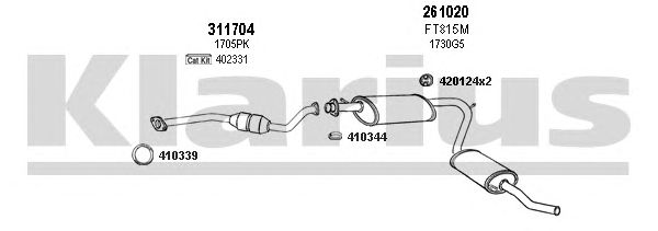 Exhaust System 630860E