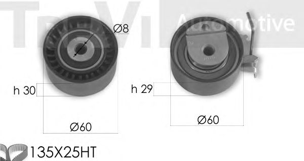 Timing Belt Kit RPK3337D