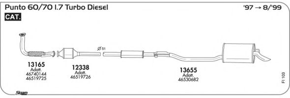 Exhaust System FI103