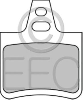 Комплект тормозных колодок, дисковый тормоз BRP0770