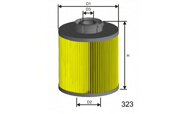 Fuel filter F017