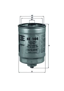 Fuel filter KC 104