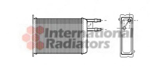 Heat Exchanger, interior heating 09006128