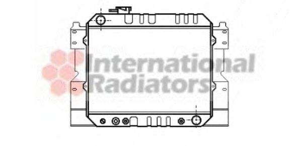 Radiator, engine cooling 27002033
