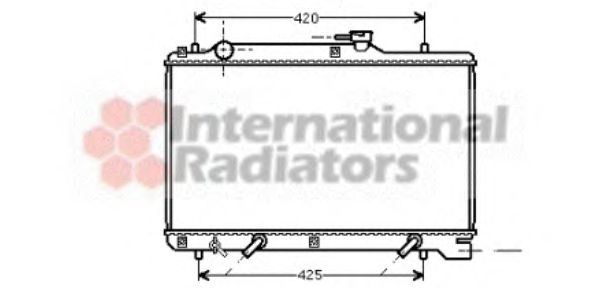 Radiator, engine cooling 52002049